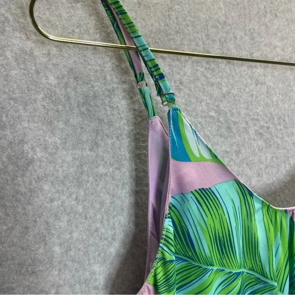 Buddy Love Floral Lightweight Spaghetti Strap Hawaiian Beachy Maxi Dress - Picture 4 of 7